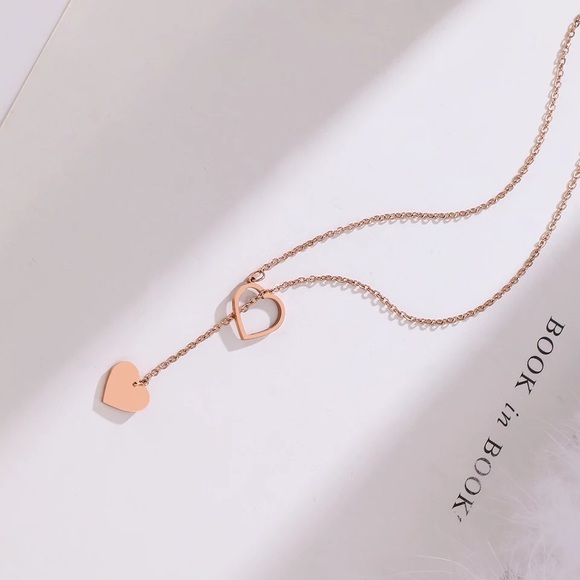 3/$25 ⚡️heart lariat necklace - Picture 9 of 15